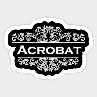 Acrobat Sticker